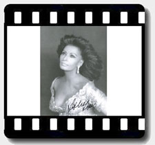 Sophia Loren autographs